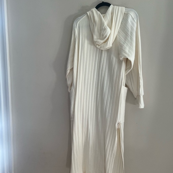 FP Movement by Free People Cream Hooded sweater cardigan - Picture 12 of 14